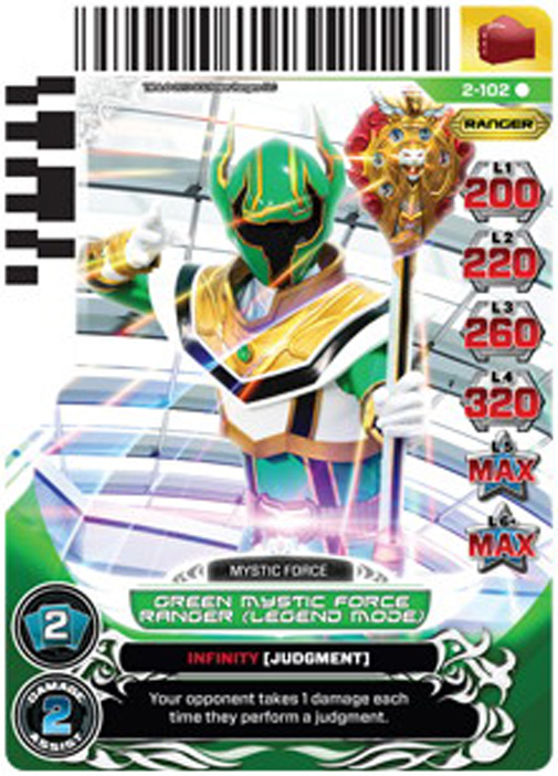 Green Mystic Force Ranger (Legend) 102